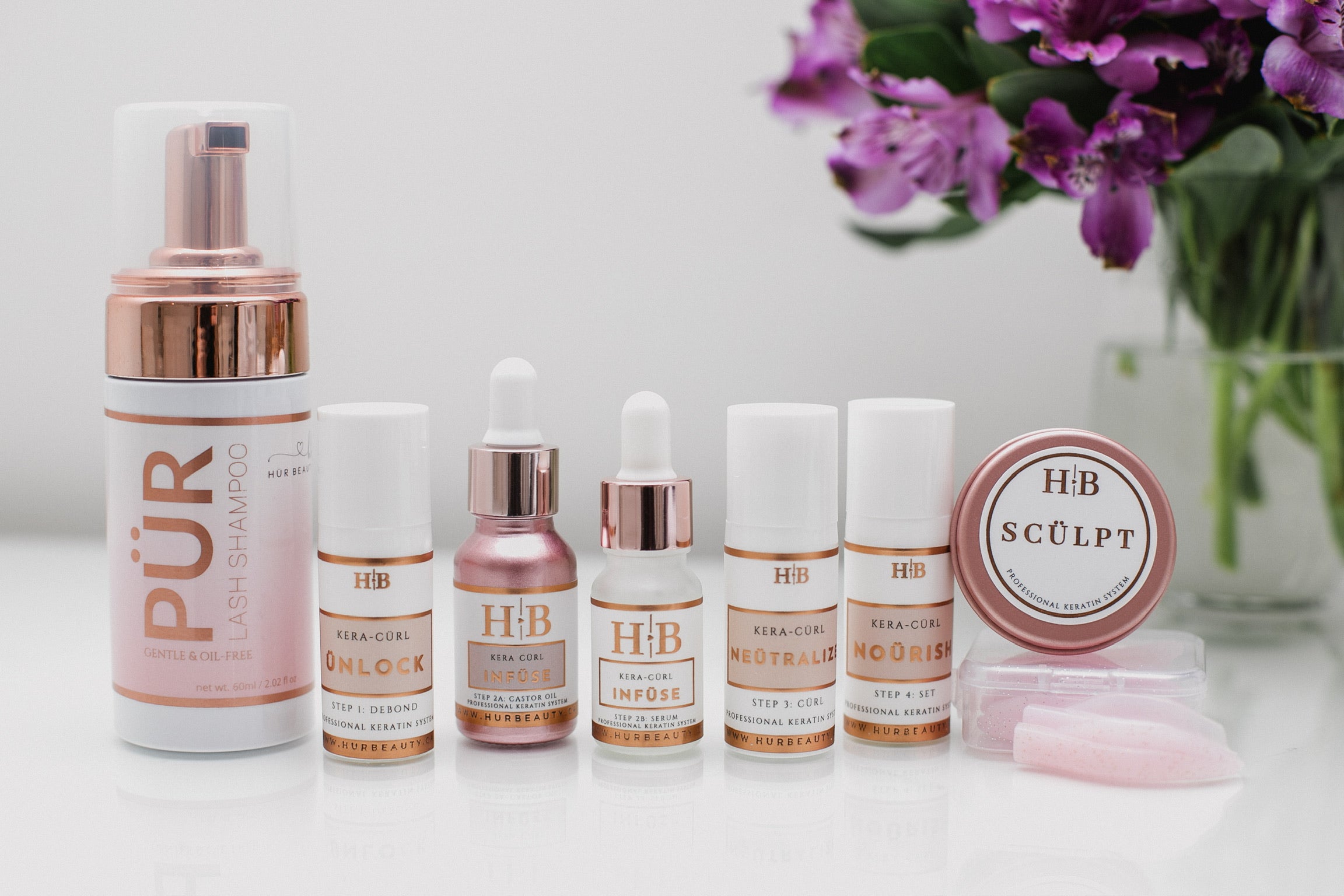 HUR BEAUTY- KERA-CÜRL LASH & BROW LIFT SYSTEM