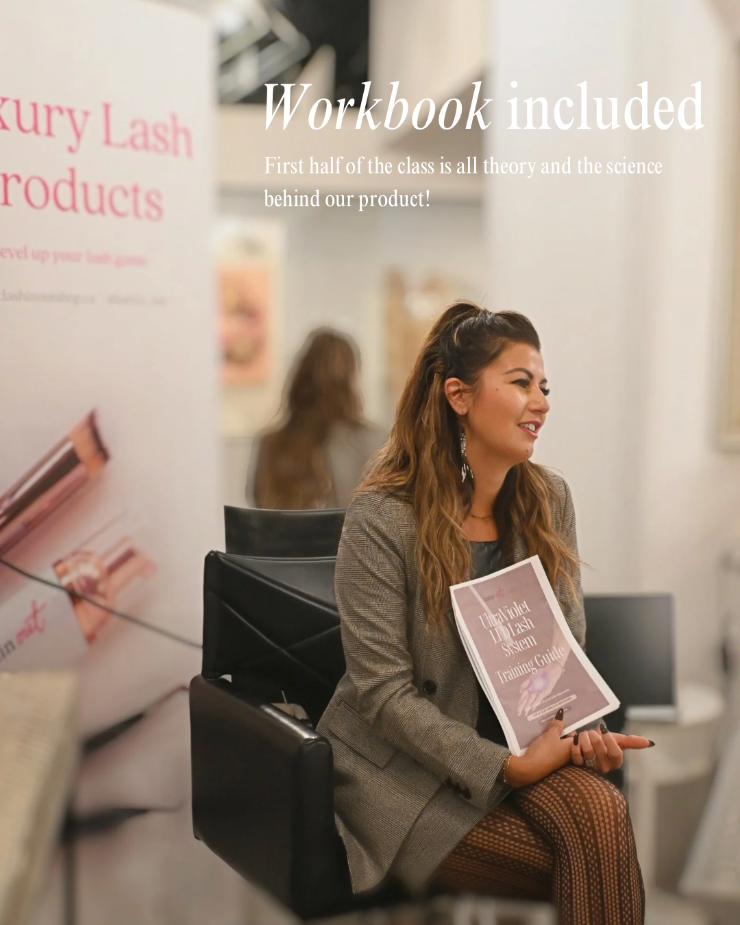 FREE UV/LED Lash Training! DEPOSIT