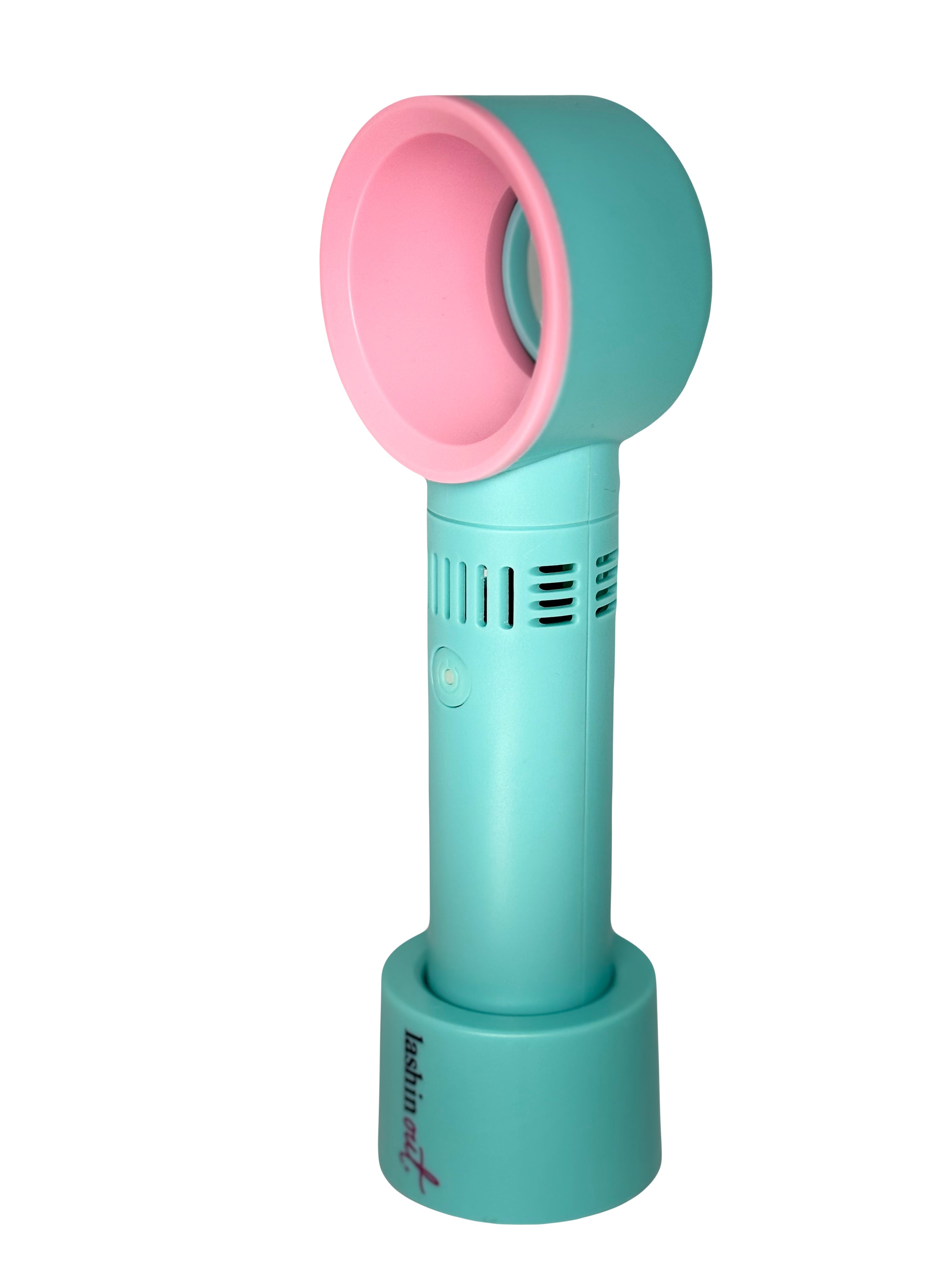 Sideview of Bladeless Lash Fan.