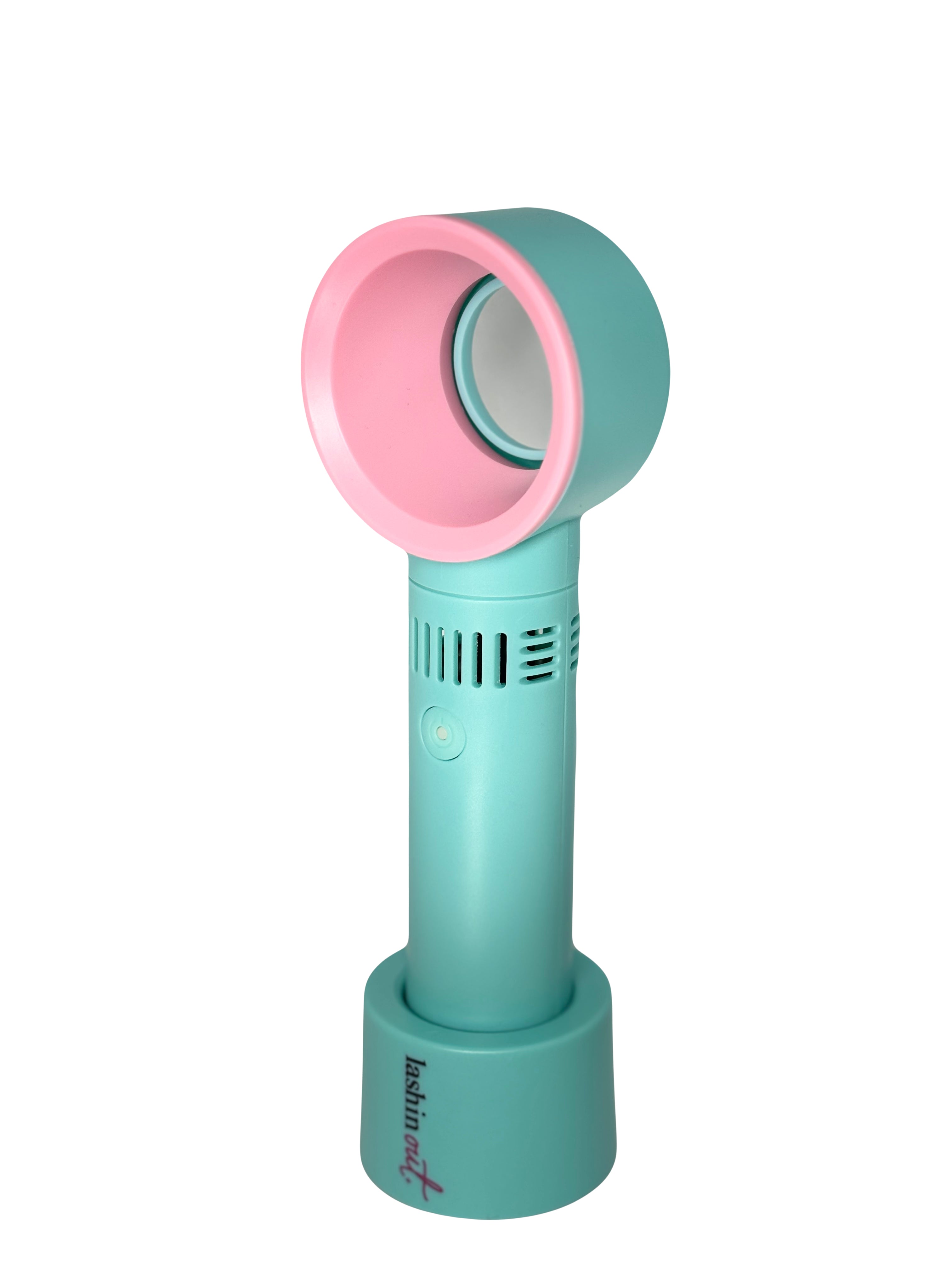 Sideview of Bladeless Lash Fan.