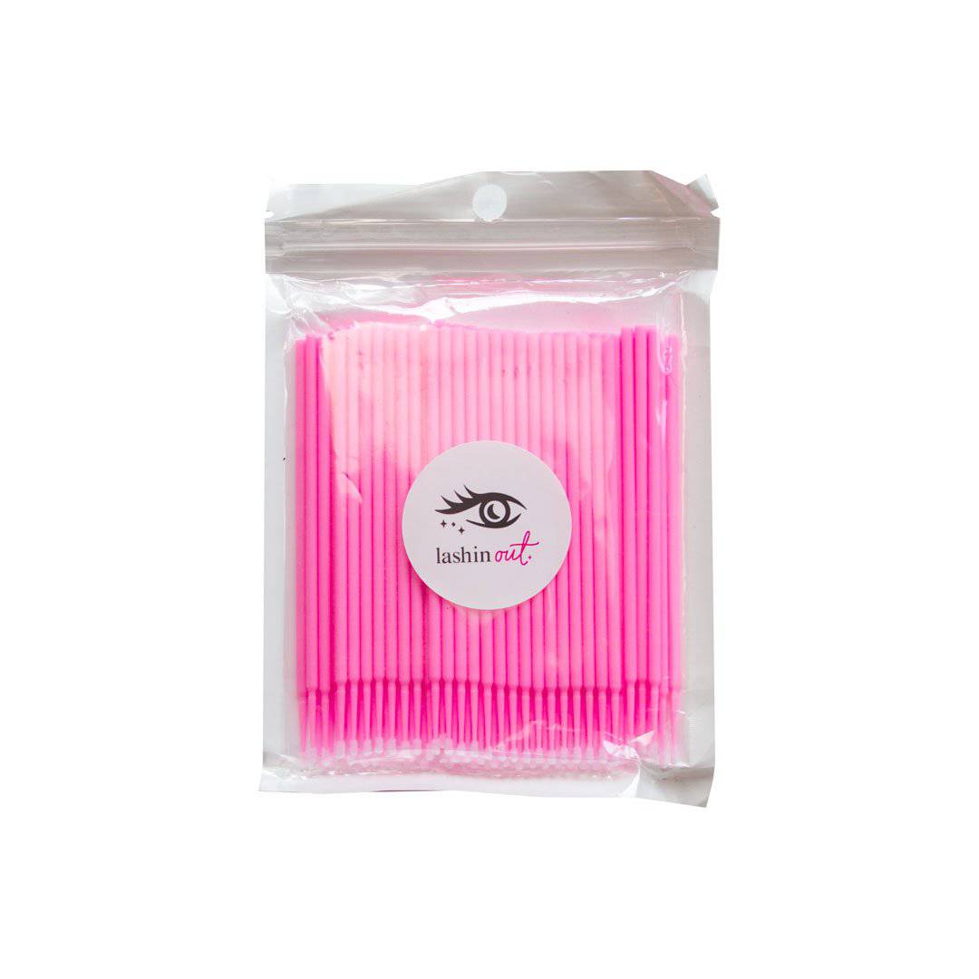 Micro Brushes (100 pack) - Lashin Out Shop