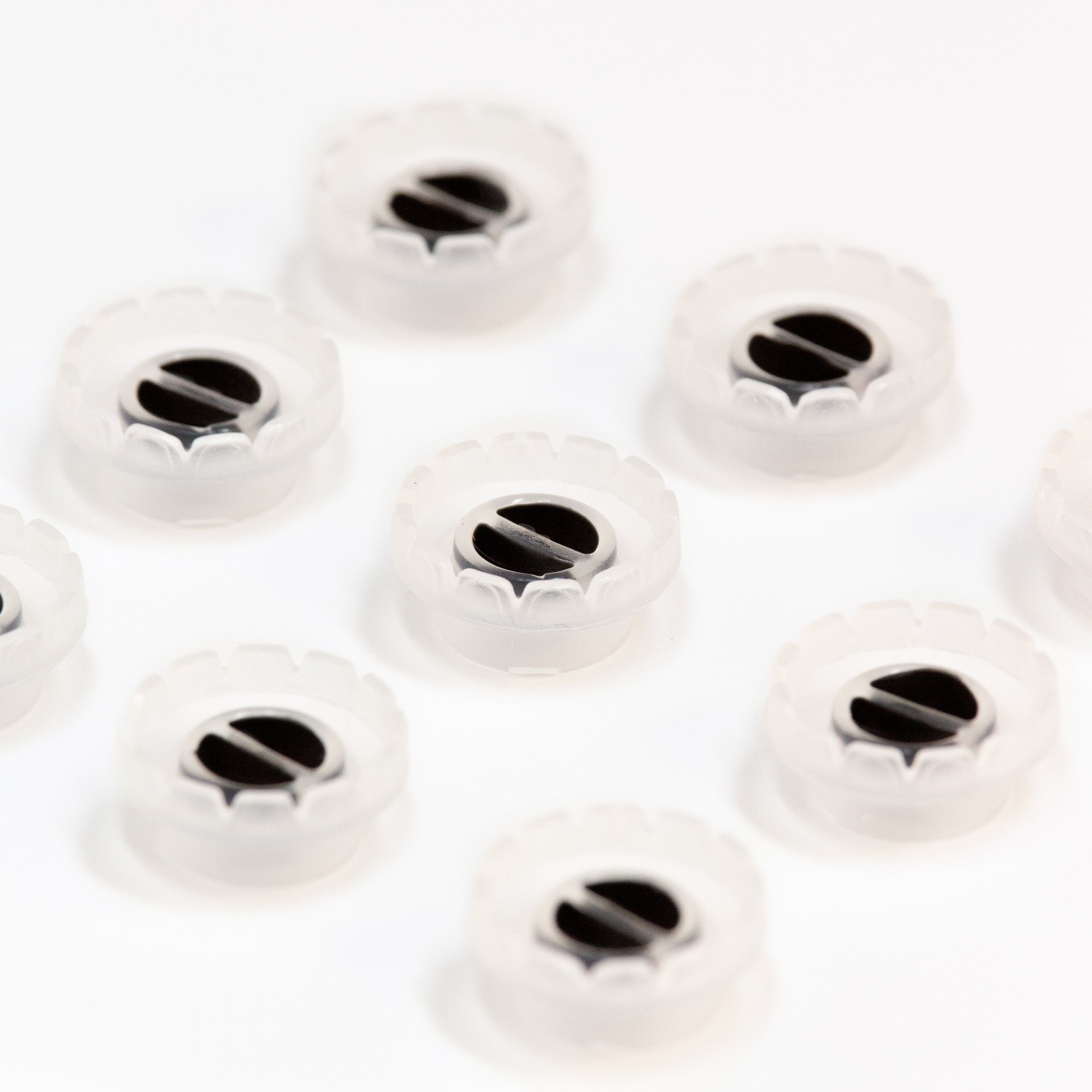 Adhesive blooming cups