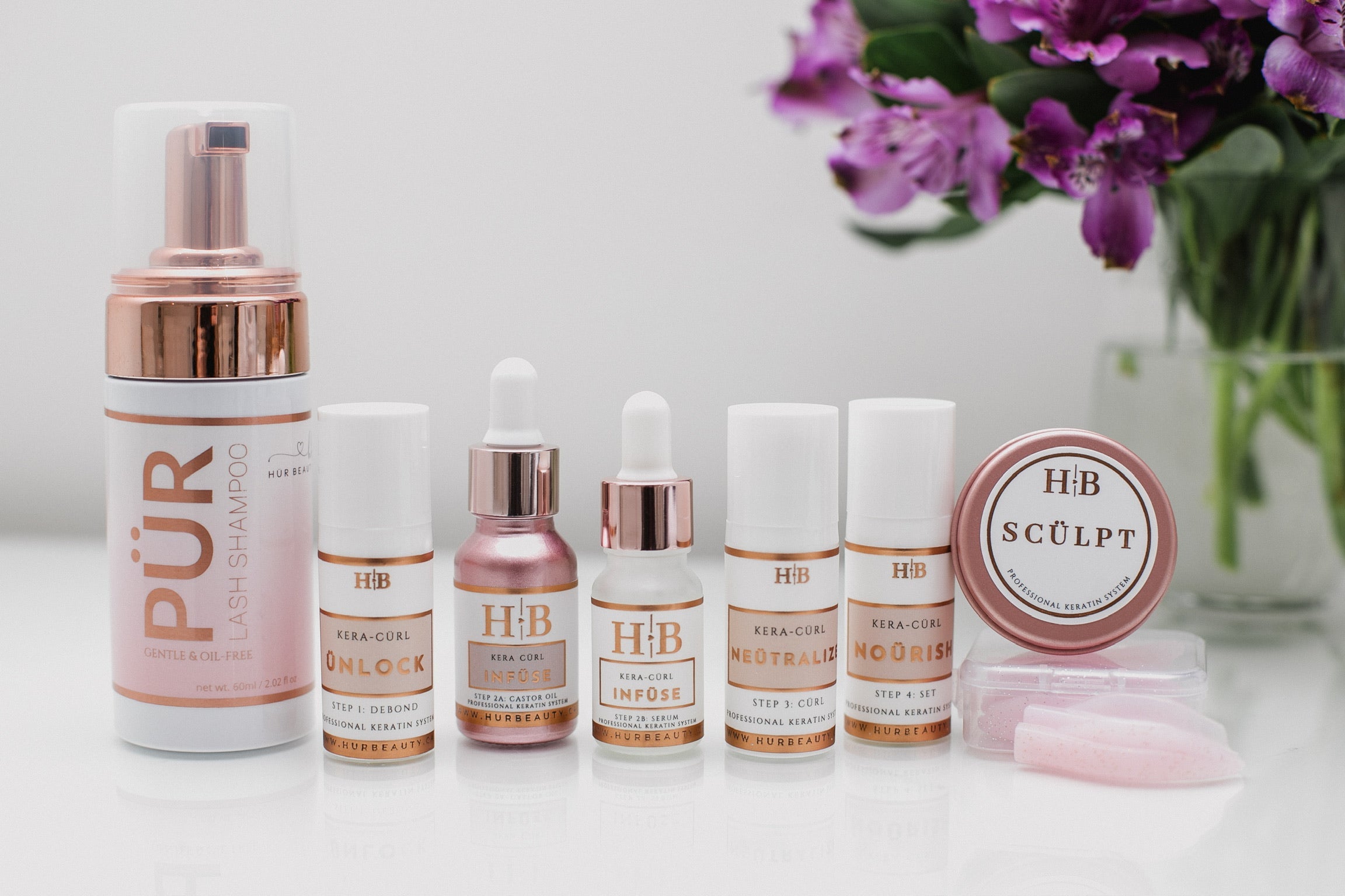 cysteamine keratin lash lift system