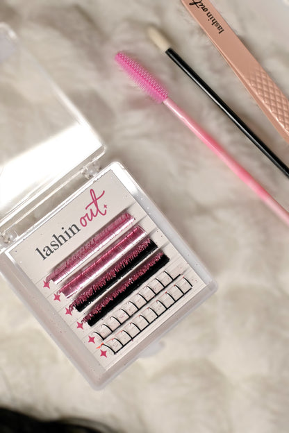 "PRETTY IN PINK" Accent lash tray