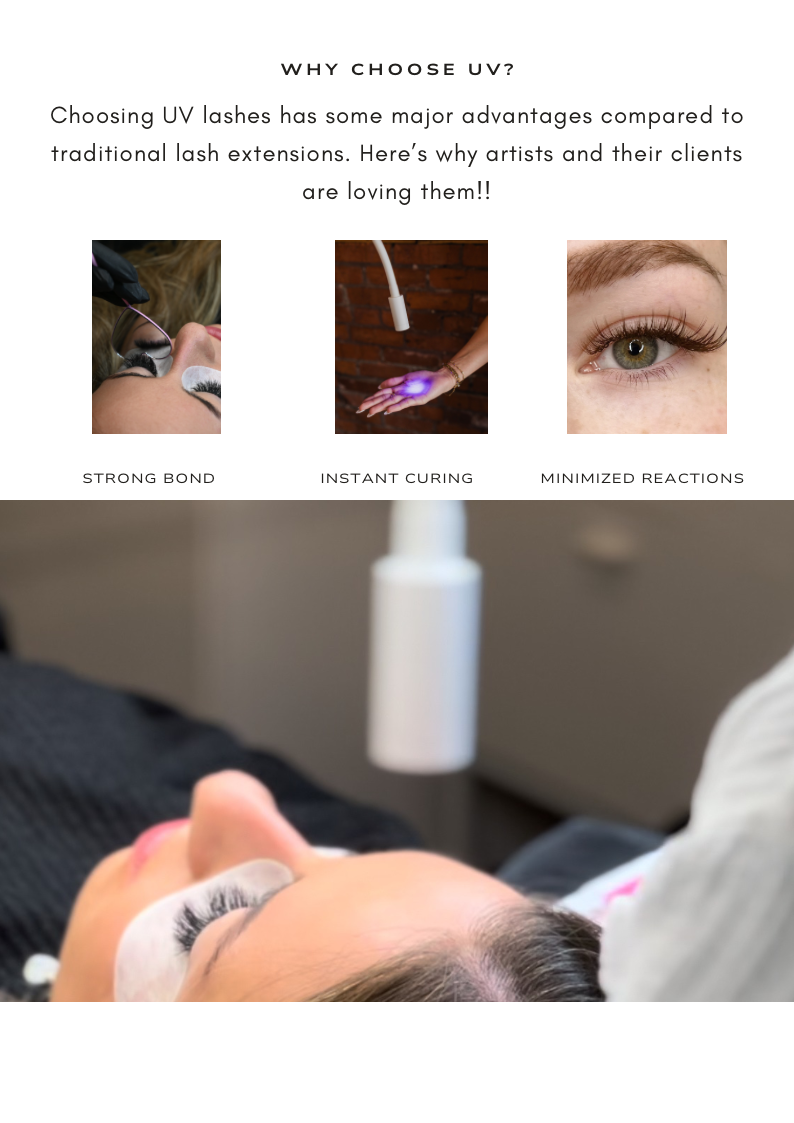 UltraViolet LED Lash System- Pro Kit