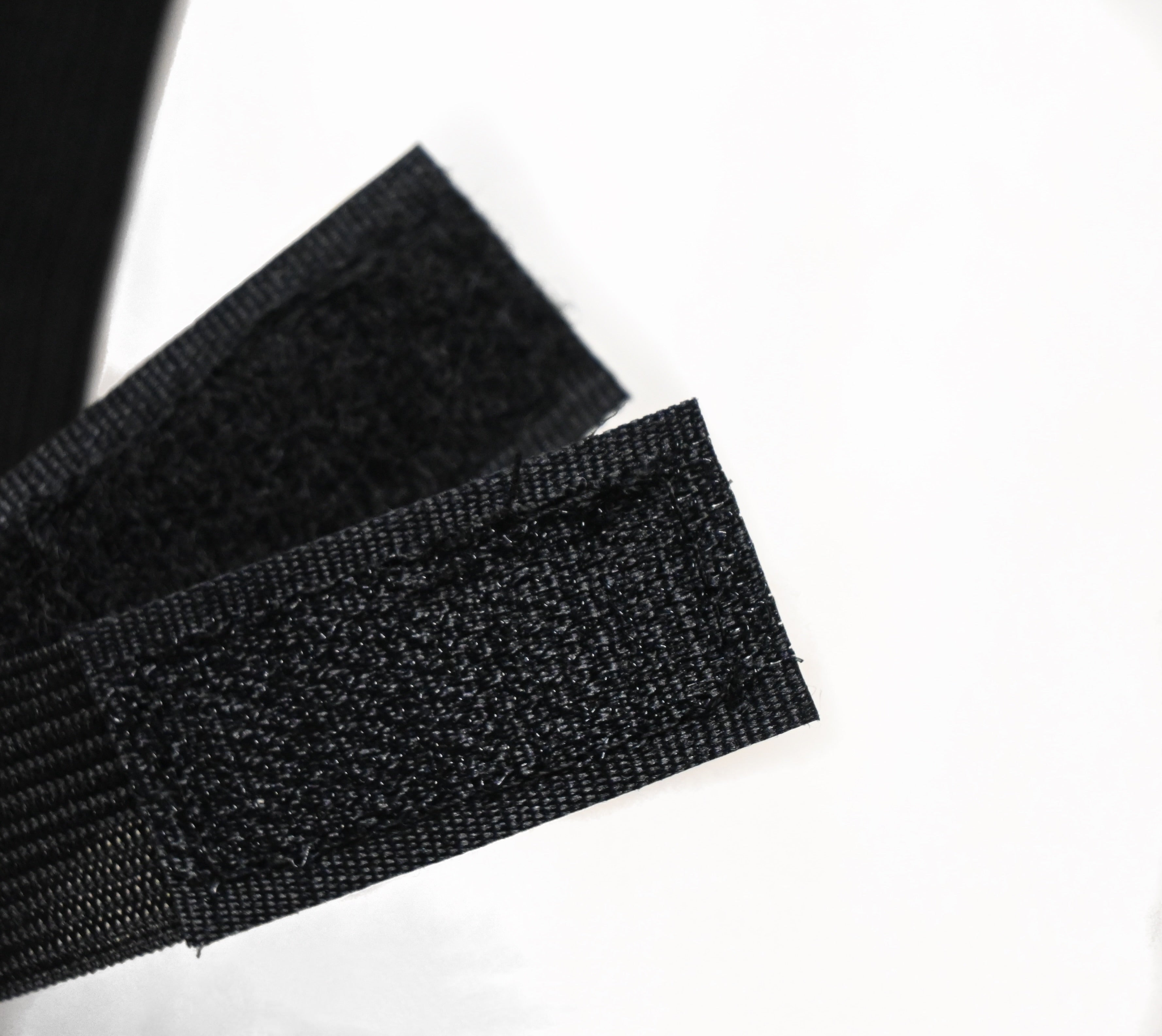 Velcro on an elastic strap