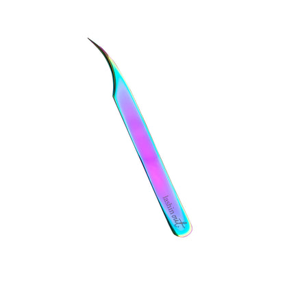 Full side view of the Signature Series Moon Curved Lash Tweezer