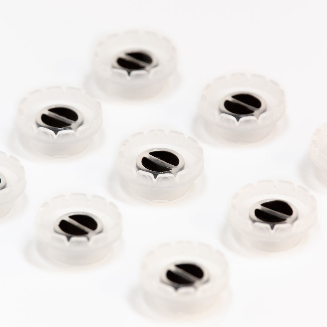 Adhesive blooming cups